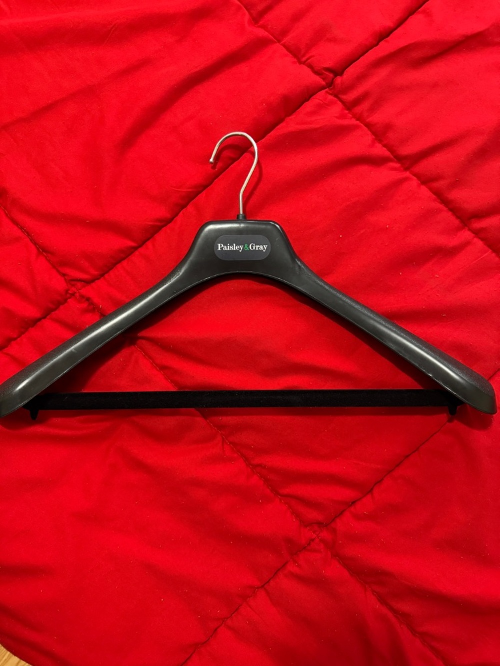 Paisley & Gray Black Clothes Hanger